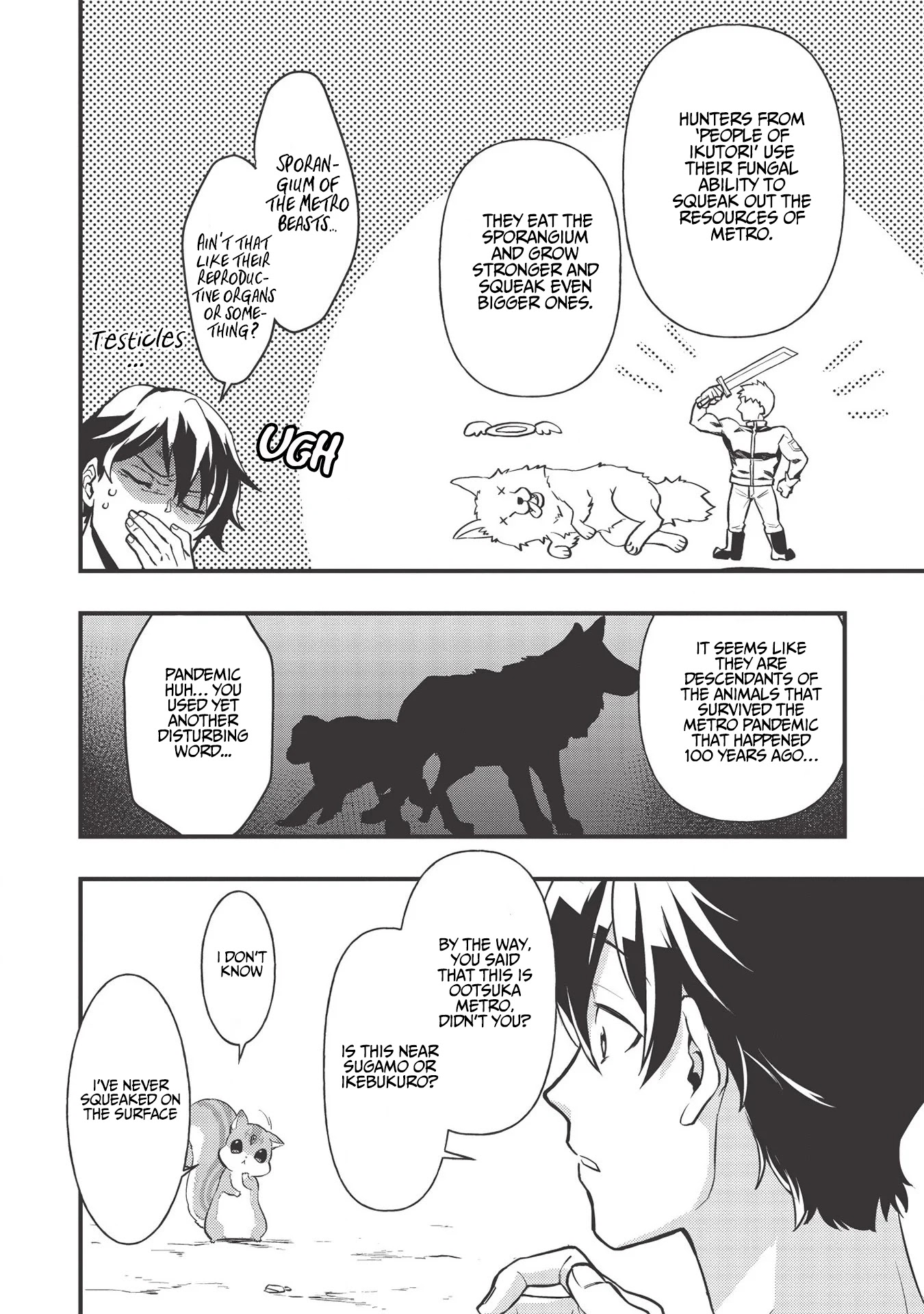 Meikyuu Metro - Mezametara Saikyoushoku Datta node Shima Risu o Tsurete Shinsekai o Aruku Chapter 1 page 36 - Chapter 1: Scene 1