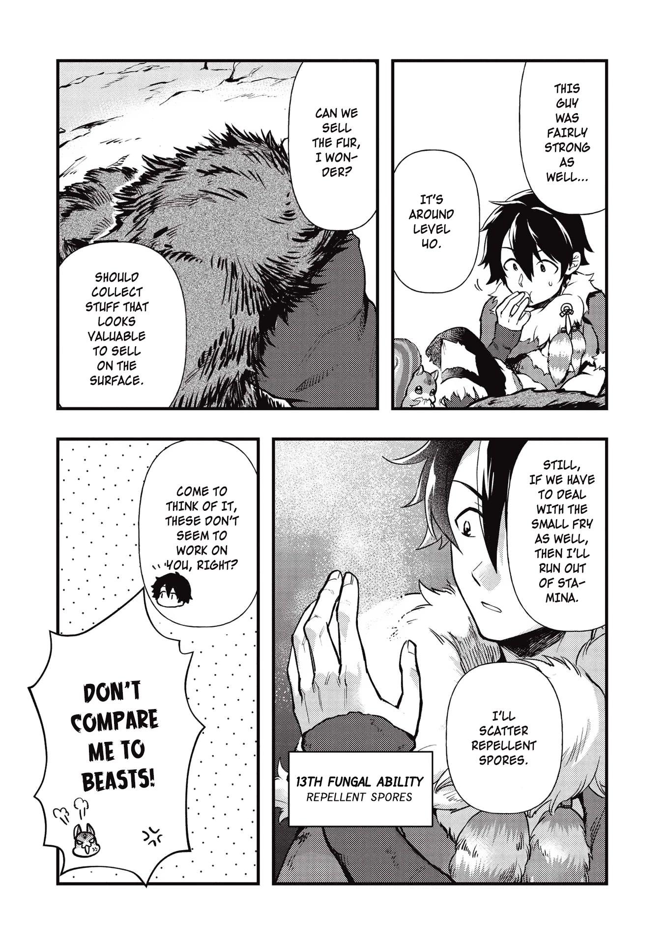 Meikyuu Metro - Mezametara Saikyoushoku Datta node Shima Risu o Tsurete Shinsekai o Aruku Chapter 13 page 5 - Chapter 13: Scene 13