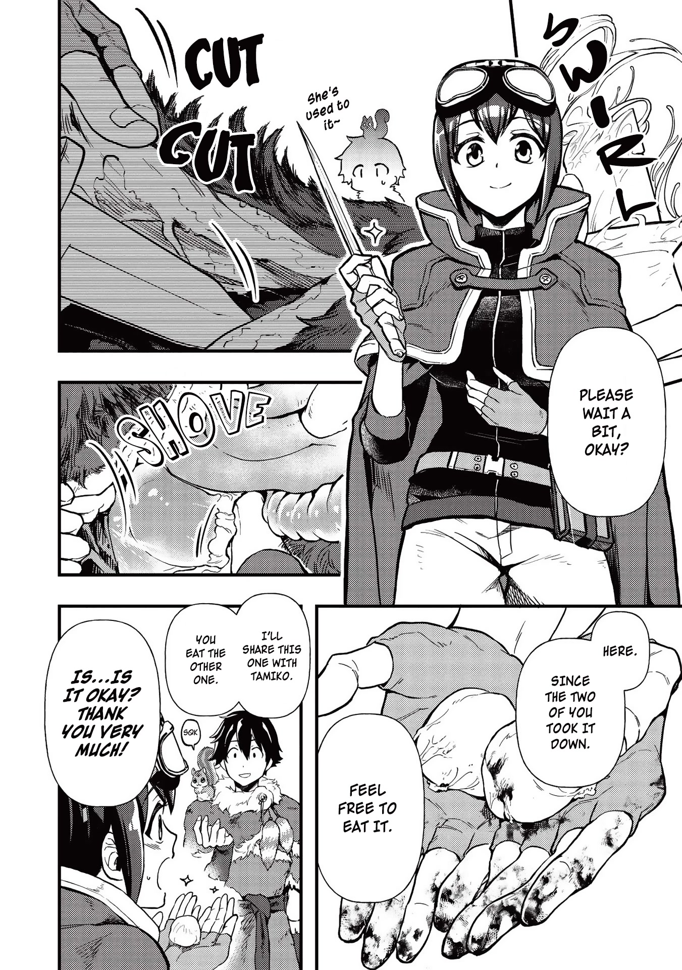 Meikyuu Metro - Mezametara Saikyoushoku Datta node Shima Risu o Tsurete Shinsekai o Aruku Chapter 14 page 10 - Chapter 14: Scene 14