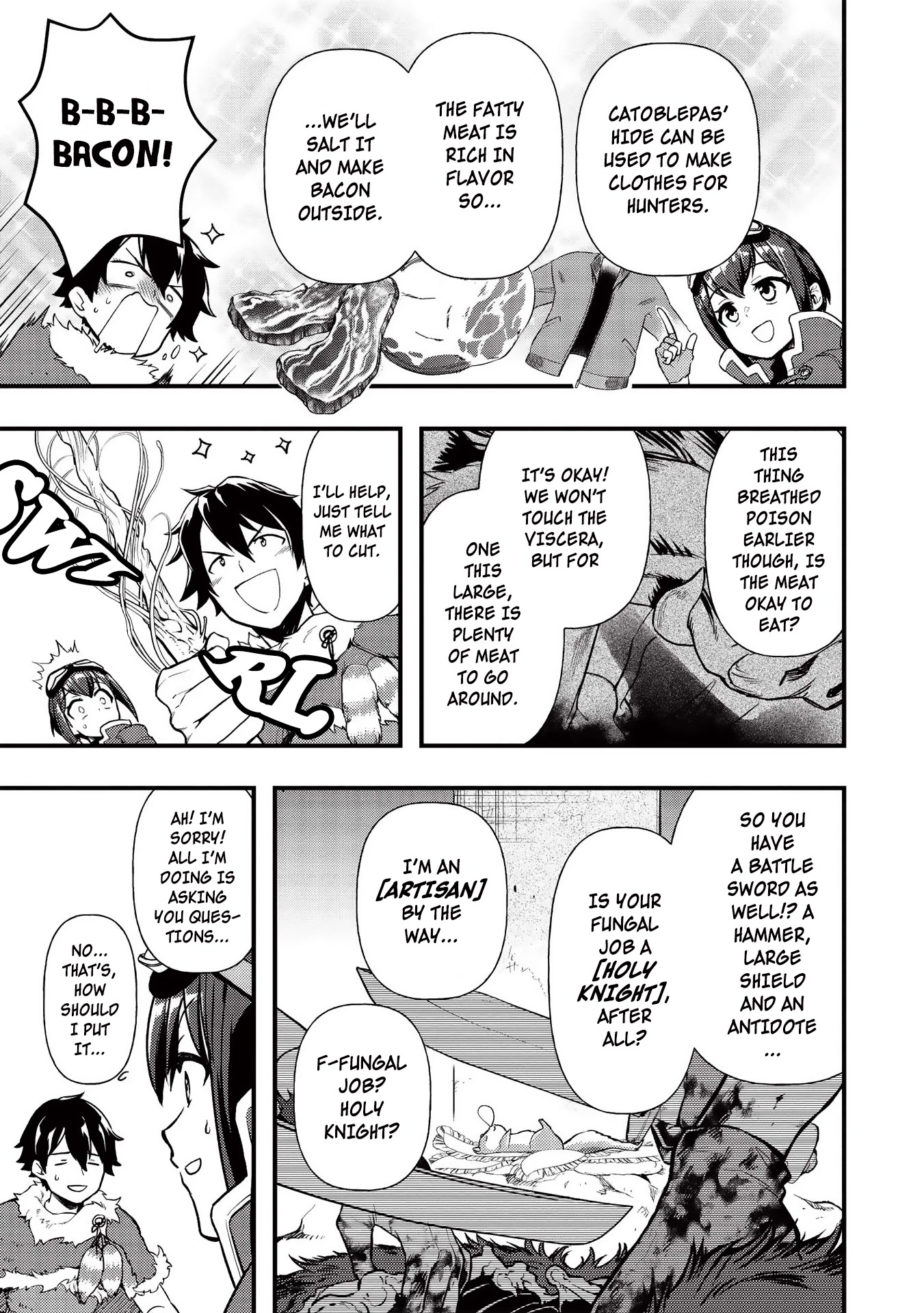 Meikyuu Metro - Mezametara Saikyoushoku Datta node Shima Risu o Tsurete Shinsekai o Aruku Chapter 14 page 13 - Chapter 14: Scene 14