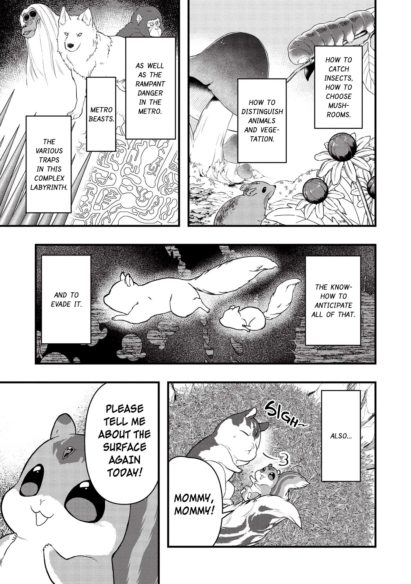 Meikyuu Metro - Mezametara Saikyoushoku Datta node Shima Risu o Tsurete Shinsekai o Aruku Chapter 16 page 5 - Chapter 16: Scene 16