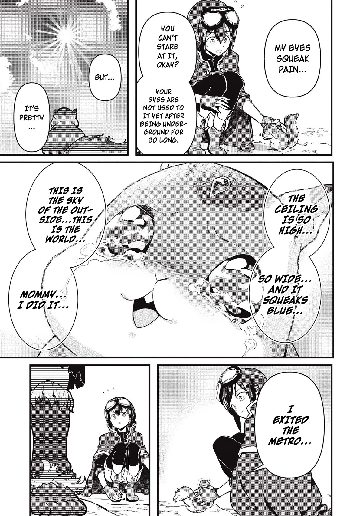 Meikyuu Metro - Mezametara Saikyoushoku Datta node Shima Risu o Tsurete Shinsekai o Aruku Chapter 18 page 13 - Chapter 18: Scene 18