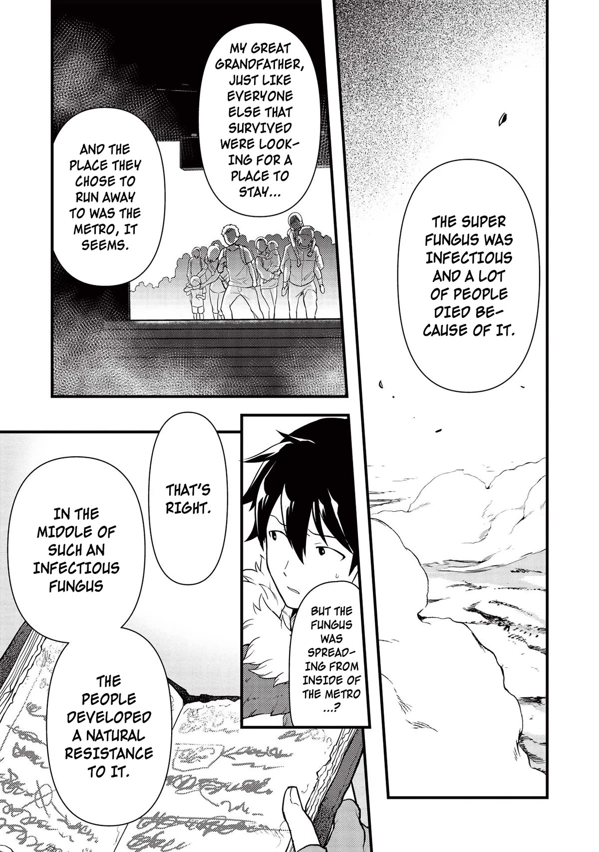 Meikyuu Metro - Mezametara Saikyoushoku Datta node Shima Risu o Tsurete Shinsekai o Aruku Chapter 19 page 12 - Chapter 19: Scene 19