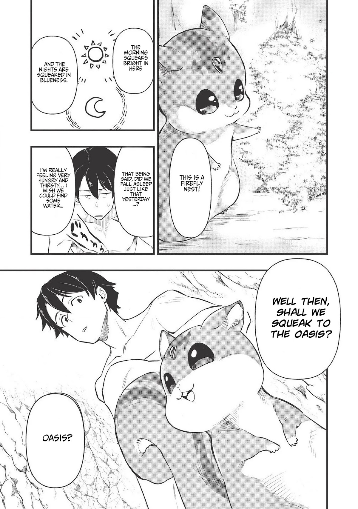 Meikyuu Metro - Mezametara Saikyoushoku Datta node Shima Risu o Tsurete Shinsekai o Aruku Chapter 2 page 4 - Chapter 2: Scene 2