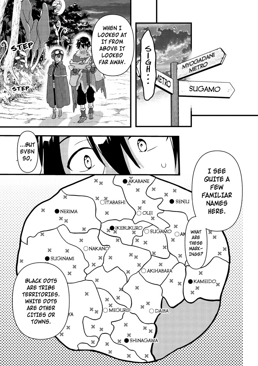 Meikyuu Metro - Mezametara Saikyoushoku Datta node Shima Risu o Tsurete Shinsekai o Aruku Chapter 20 page 13 - Chapter 20: Scene 20