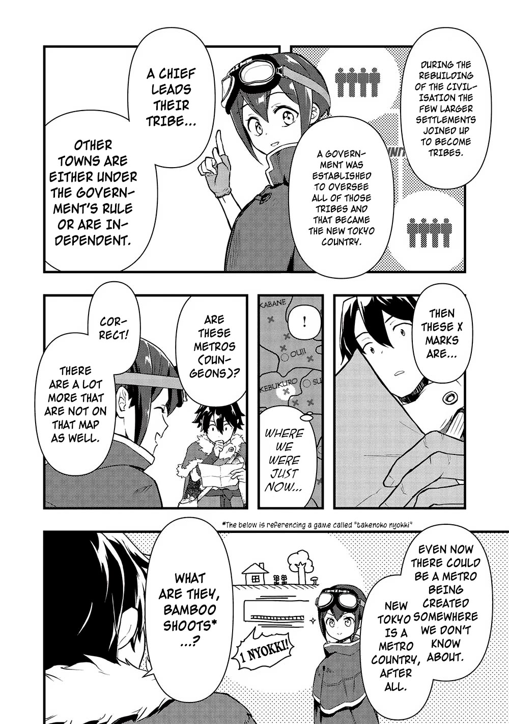Meikyuu Metro - Mezametara Saikyoushoku Datta node Shima Risu o Tsurete Shinsekai o Aruku Chapter 20 page 14 - Chapter 20: Scene 20