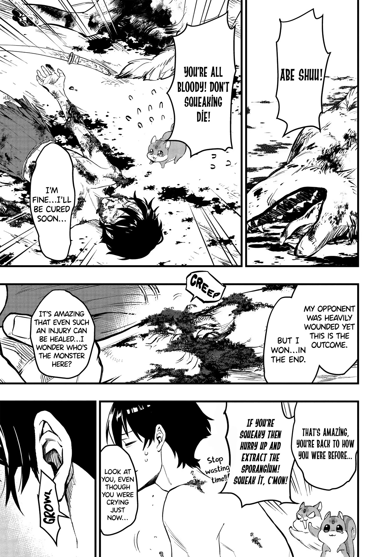 Meikyuu Metro - Mezametara Saikyoushoku Datta node Shima Risu o Tsurete Shinsekai o Aruku Chapter 3 page 3 - Chapter 3: Scene 3