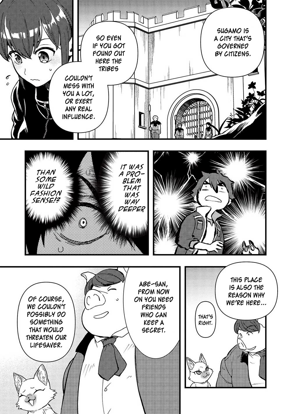 Meikyuu Metro - Mezametara Saikyoushoku Datta node Shima Risu o Tsurete Shinsekai o Aruku Chapter 31 page 9 - Chapter 31: Scene 31
