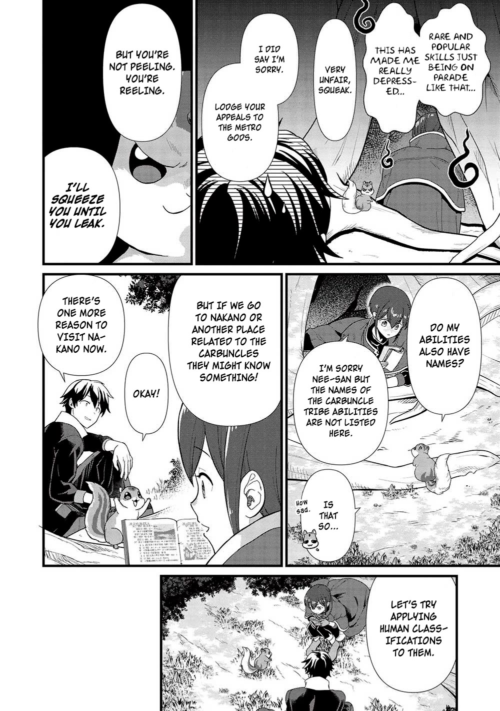 Meikyuu Metro - Mezametara Saikyoushoku Datta node Shima Risu o Tsurete Shinsekai o Aruku Chapter 32 page 12 - Chapter 32: Scene 32
