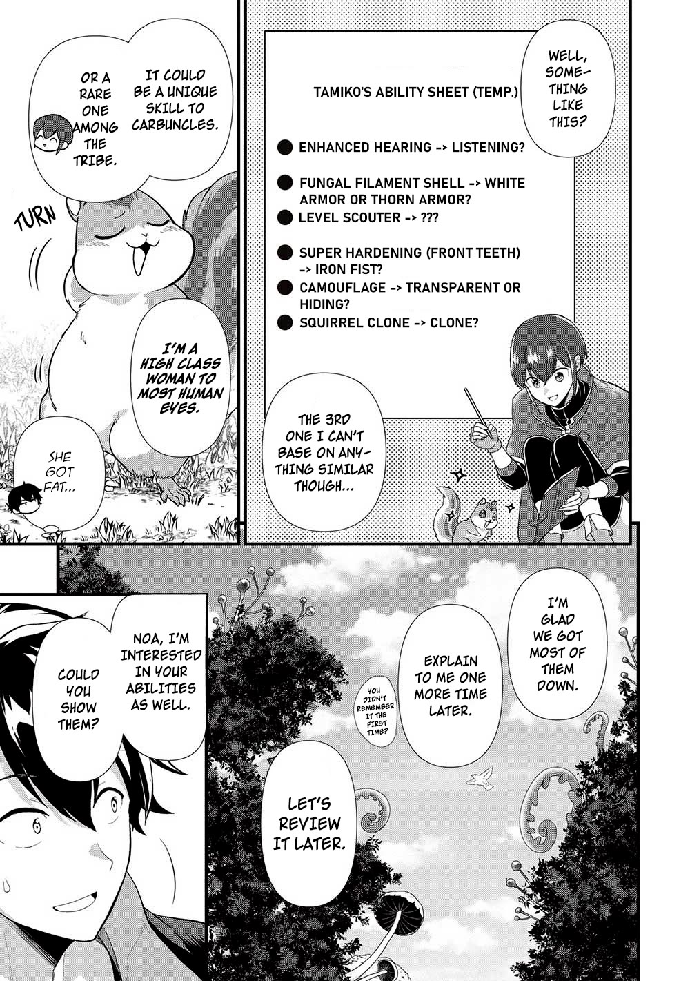 Meikyuu Metro - Mezametara Saikyoushoku Datta node Shima Risu o Tsurete Shinsekai o Aruku Chapter 32 page 13 - Chapter 32: Scene 32