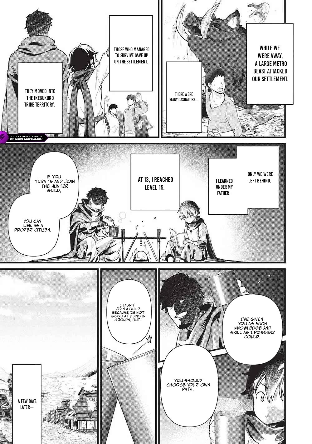Meikyuu Metro - Mezametara Saikyoushoku Datta node Shima Risu o Tsurete Shinsekai o Aruku Chapter 36 page 3 - Chapter 36