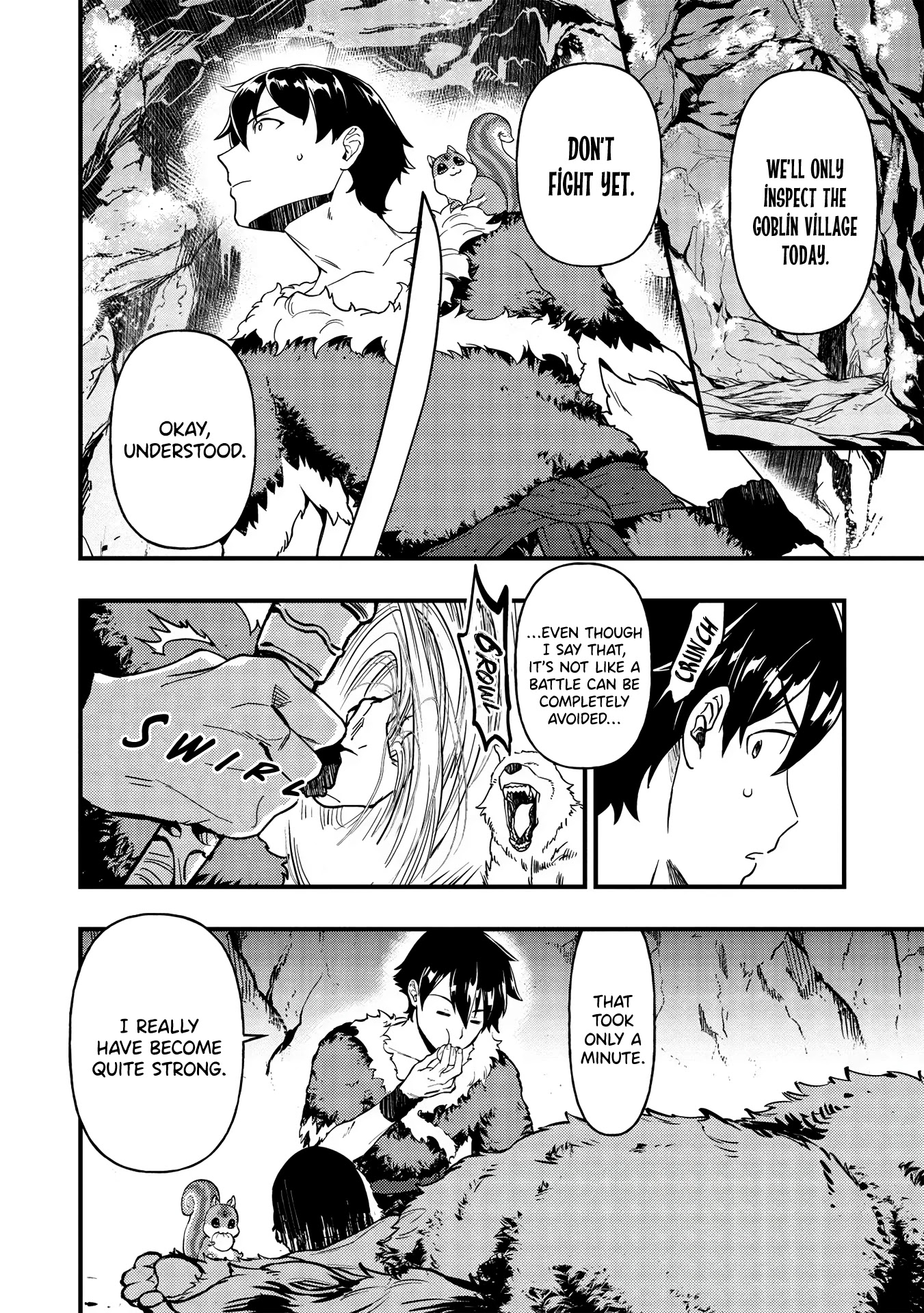 Meikyuu Metro - Mezametara Saikyoushoku Datta node Shima Risu o Tsurete Shinsekai o Aruku Chapter 4 page 14 - Chapter 4: Scene 4