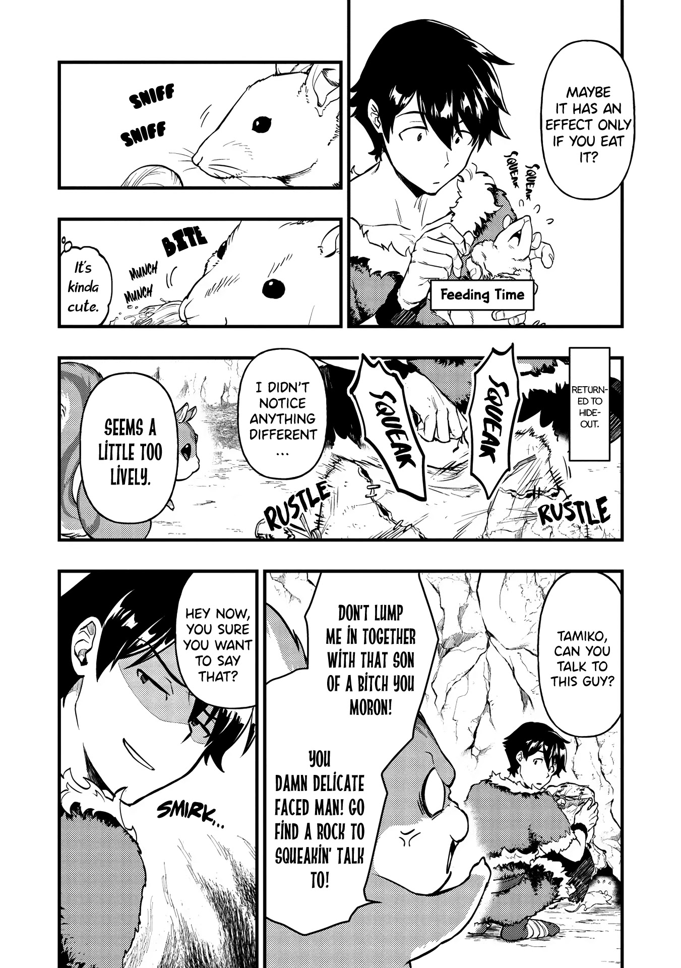 Meikyuu Metro - Mezametara Saikyoushoku Datta node Shima Risu o Tsurete Shinsekai o Aruku Chapter 4 page 8 - Chapter 4: Scene 4