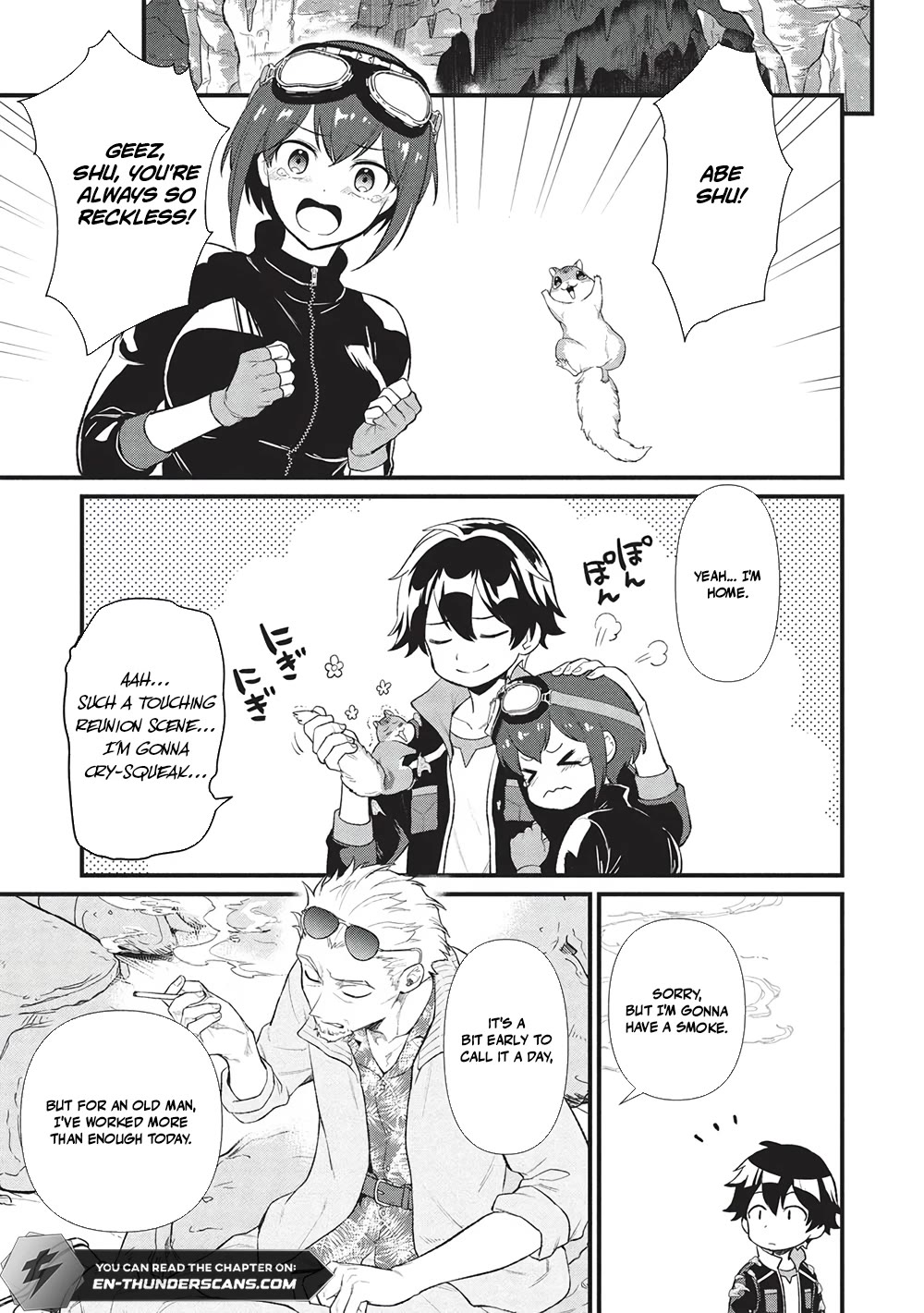 Meikyuu Metro - Mezametara Saikyoushoku Datta node Shima Risu o Tsurete Shinsekai o Aruku Chapter 40 page 13 - Chapter 40