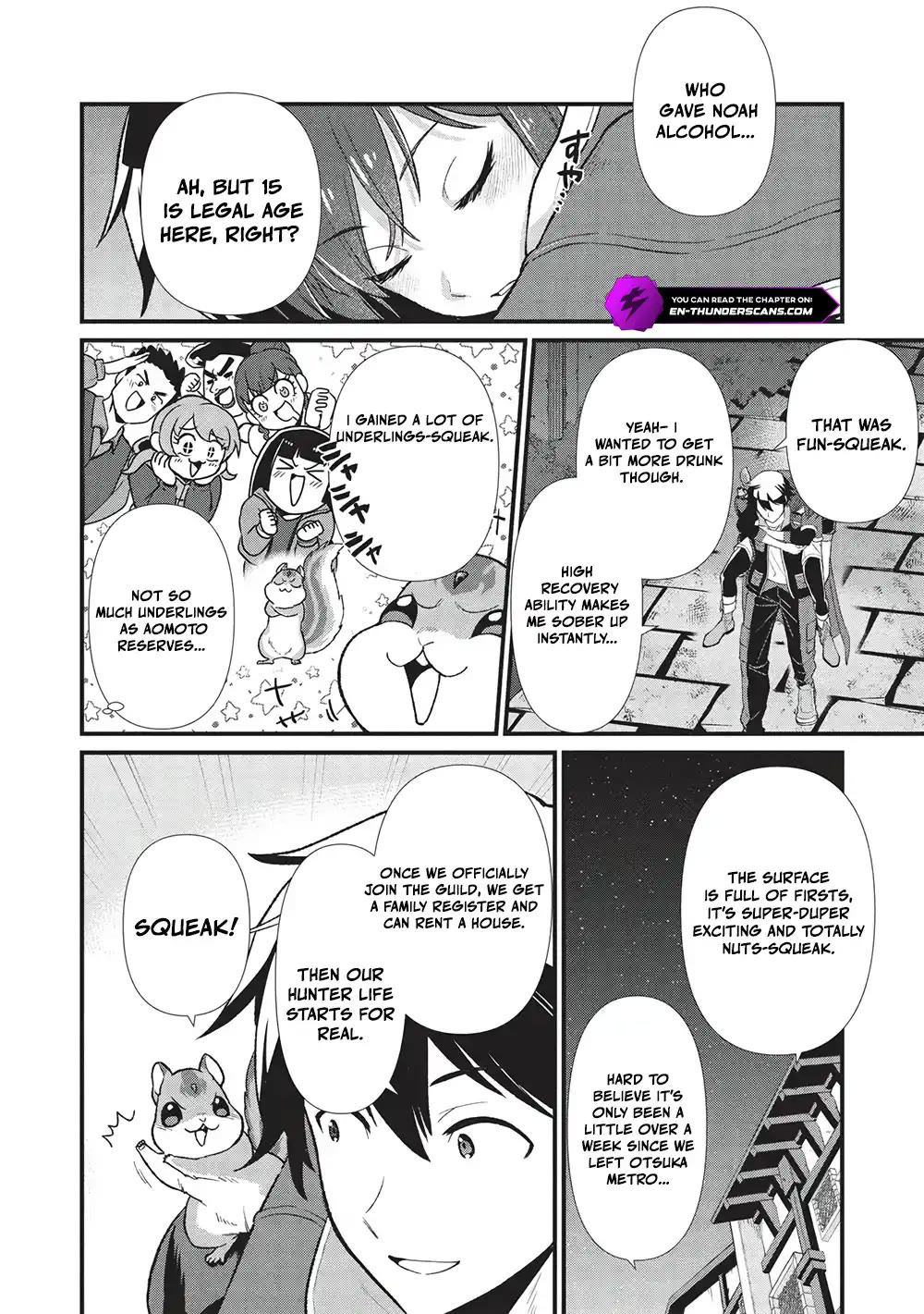 Meikyuu Metro - Mezametara Saikyoushoku Datta node Shima Risu o Tsurete Shinsekai o Aruku Chapter 41 page 14 - Chapter 41