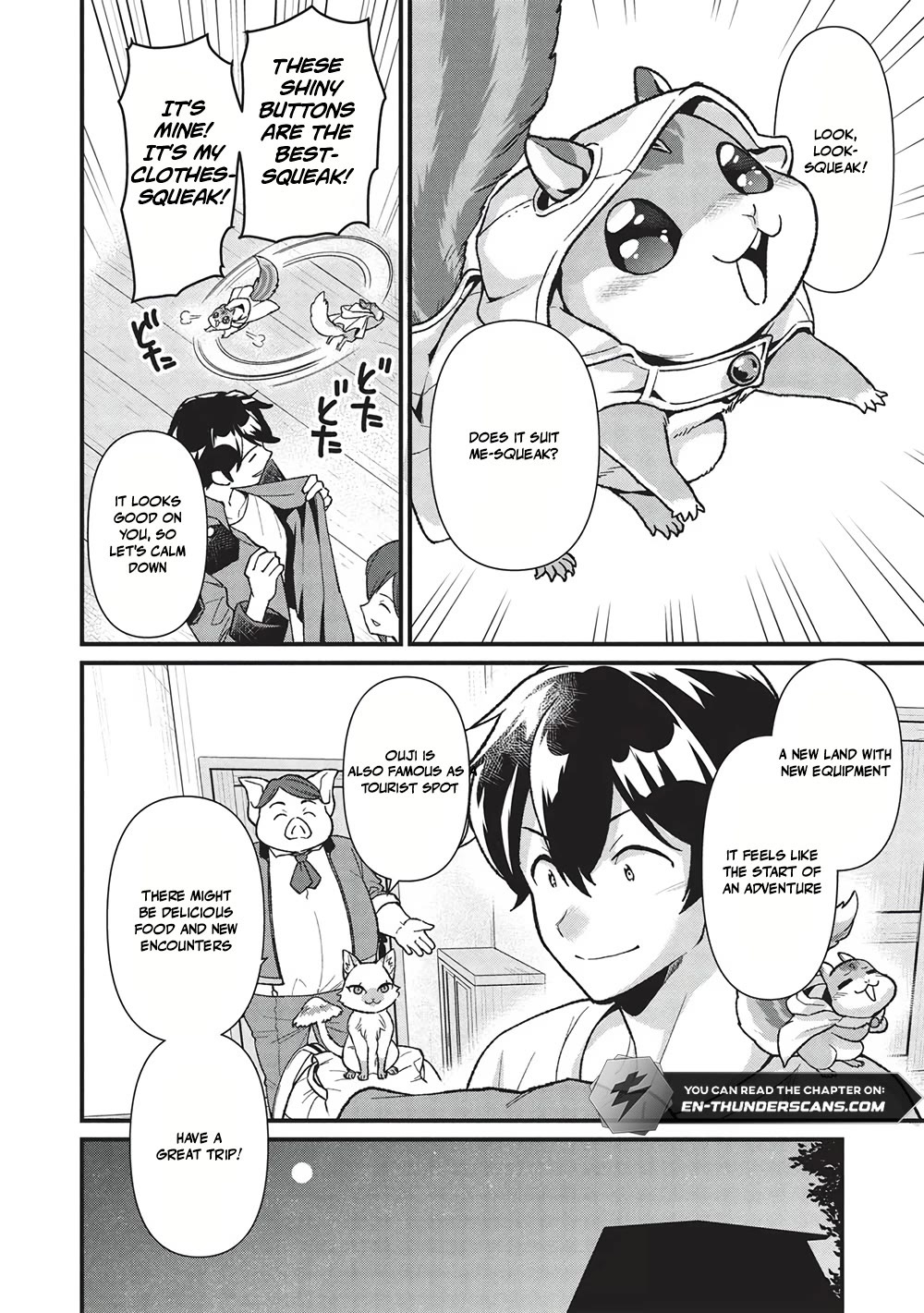 Meikyuu Metro - Mezametara Saikyoushoku Datta node Shima Risu o Tsurete Shinsekai o Aruku Chapter 43 page 12 - Chapter 43