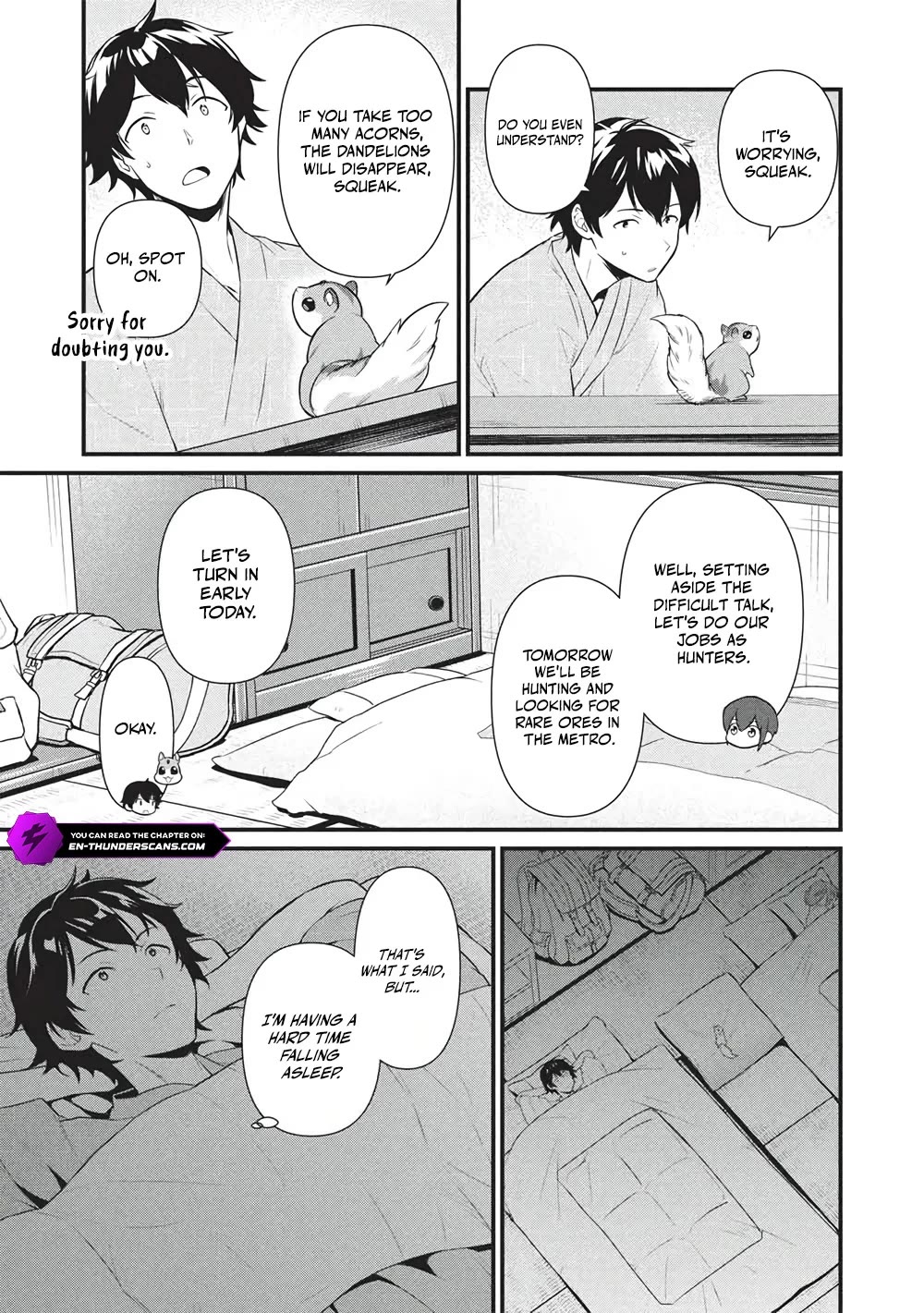 Meikyuu Metro - Mezametara Saikyoushoku Datta node Shima Risu o Tsurete Shinsekai o Aruku Chapter 45 page 3 - Chapter 45