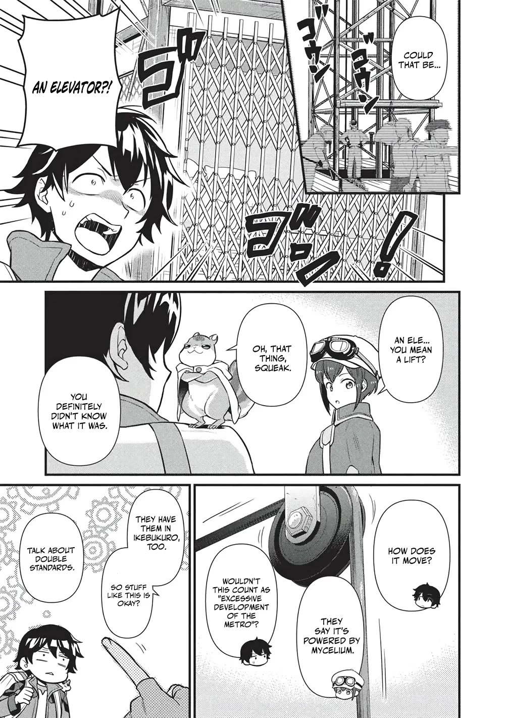 Meikyuu Metro - Mezametara Saikyoushoku Datta node Shima Risu o Tsurete Shinsekai o Aruku Chapter 45 page 7 - Chapter 45