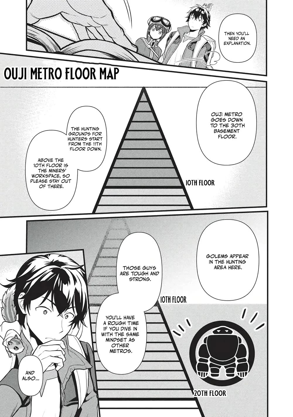 Meikyuu Metro - Mezametara Saikyoushoku Datta node Shima Risu o Tsurete Shinsekai o Aruku Chapter 45 page 9 - Chapter 45