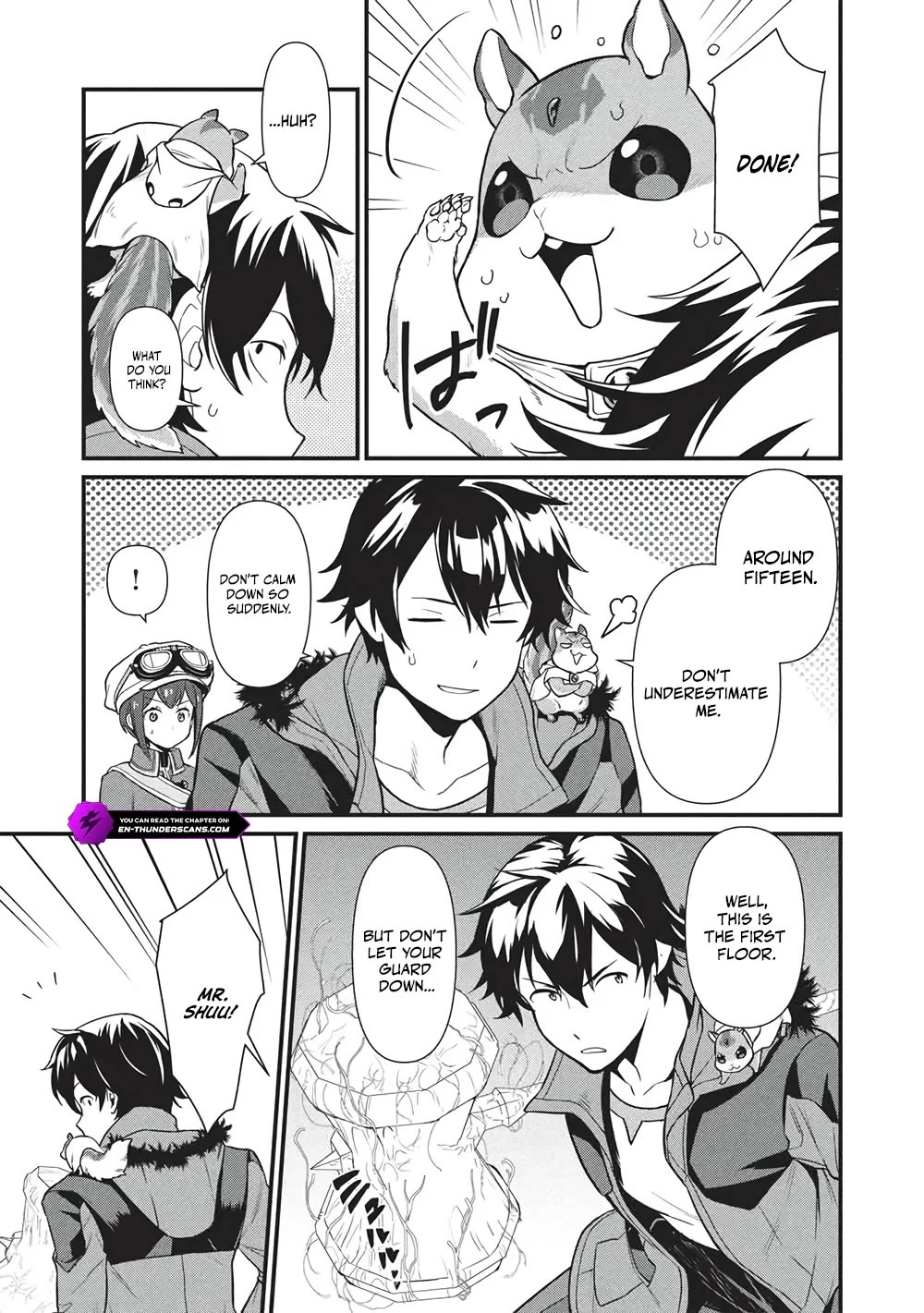 Meikyuu Metro - Mezametara Saikyoushoku Datta node Shima Risu o Tsurete Shinsekai o Aruku Chapter 46 page 15 - Chapter 46