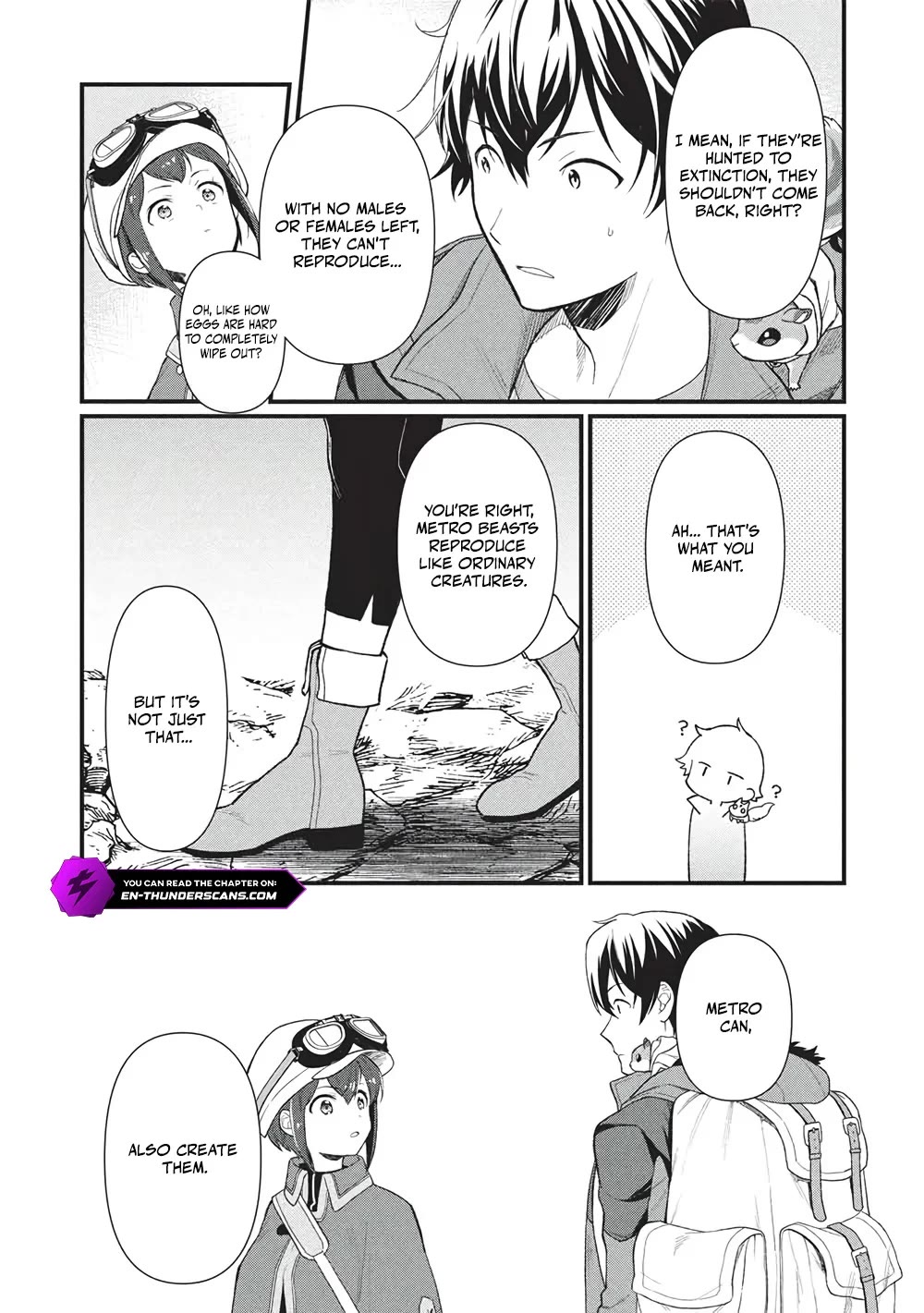 Meikyuu Metro - Mezametara Saikyoushoku Datta node Shima Risu o Tsurete Shinsekai o Aruku Chapter 47 page 12 - Chapter 47