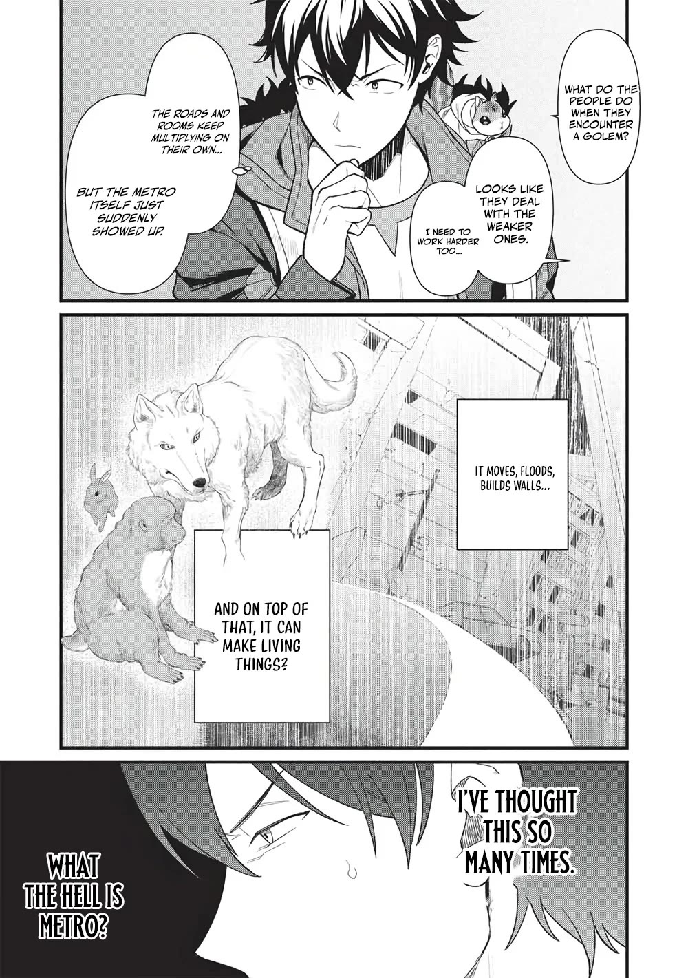 Meikyuu Metro - Mezametara Saikyoushoku Datta node Shima Risu o Tsurete Shinsekai o Aruku Chapter 47 page 15 - Chapter 47
