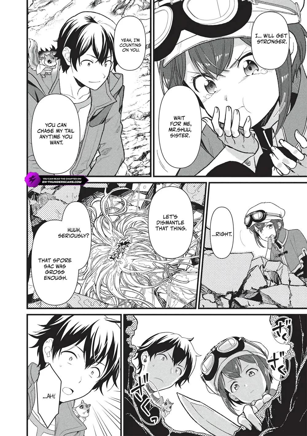 Meikyuu Metro - Mezametara Saikyoushoku Datta node Shima Risu o Tsurete Shinsekai o Aruku Chapter 47 page 8 - Chapter 47
