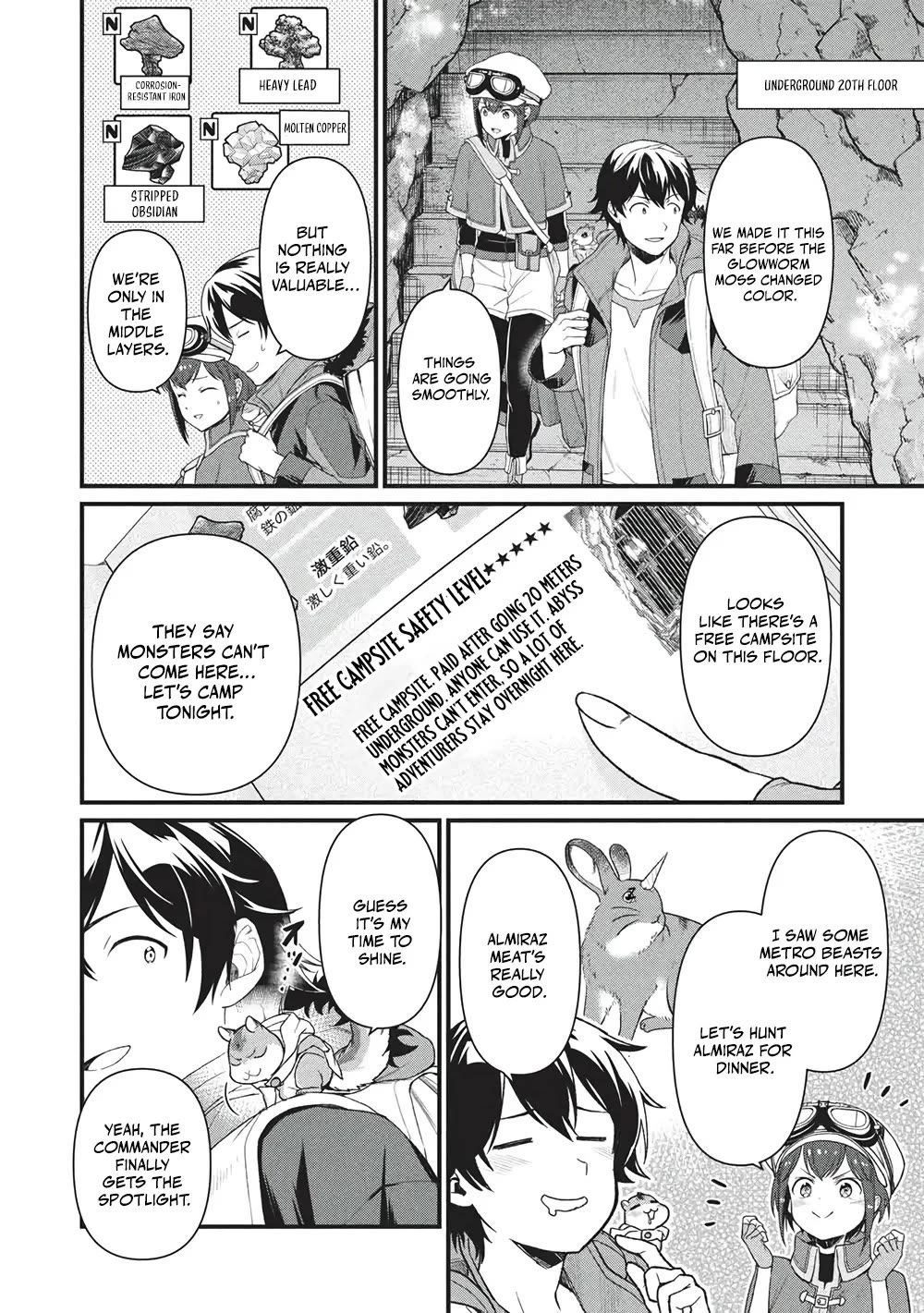 Meikyuu Metro - Mezametara Saikyoushoku Datta node Shima Risu o Tsurete Shinsekai o Aruku Chapter 48 page 12 - Chapter 48
