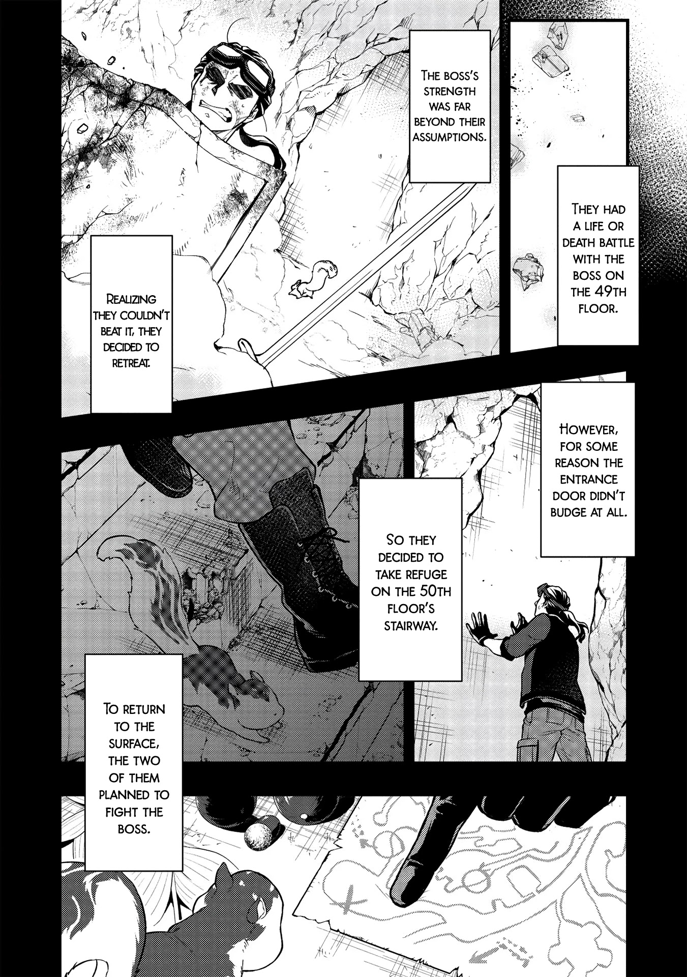 Meikyuu Metro - Mezametara Saikyoushoku Datta node Shima Risu o Tsurete Shinsekai o Aruku Chapter 6 page 4 - Chapter 6: Scene 6
