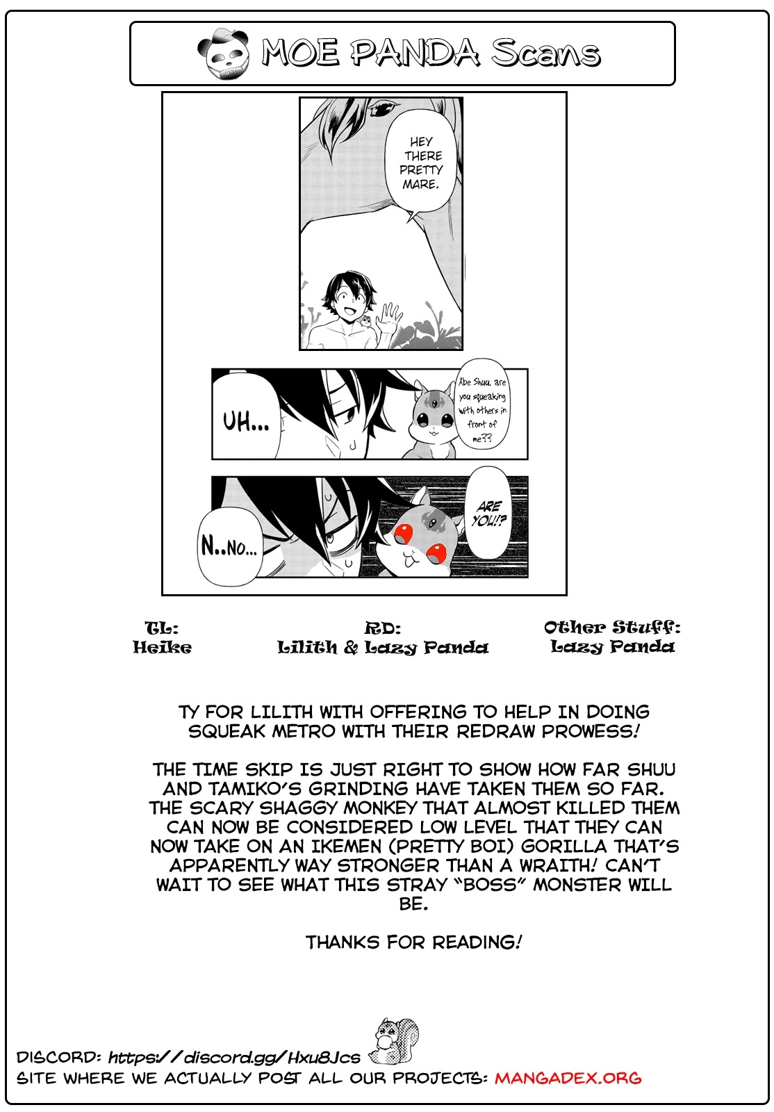 Meikyuu Metro - Mezametara Saikyoushoku Datta node Shima Risu o Tsurete Shinsekai o Aruku Chapter 7 page 19 - Chapter 7: Scene 7