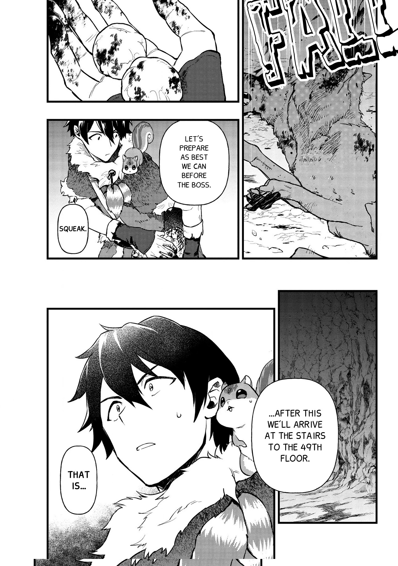 Meikyuu Metro - Mezametara Saikyoushoku Datta node Shima Risu o Tsurete Shinsekai o Aruku Chapter 9 page 4 - Chapter 9: Scene 9
