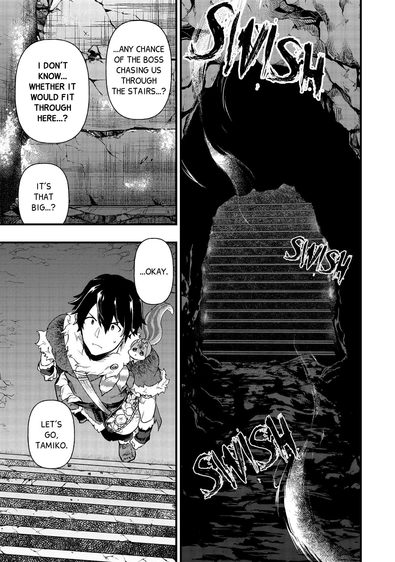 Meikyuu Metro - Mezametara Saikyoushoku Datta node Shima Risu o Tsurete Shinsekai o Aruku Chapter 9 page 5 - Chapter 9: Scene 9
