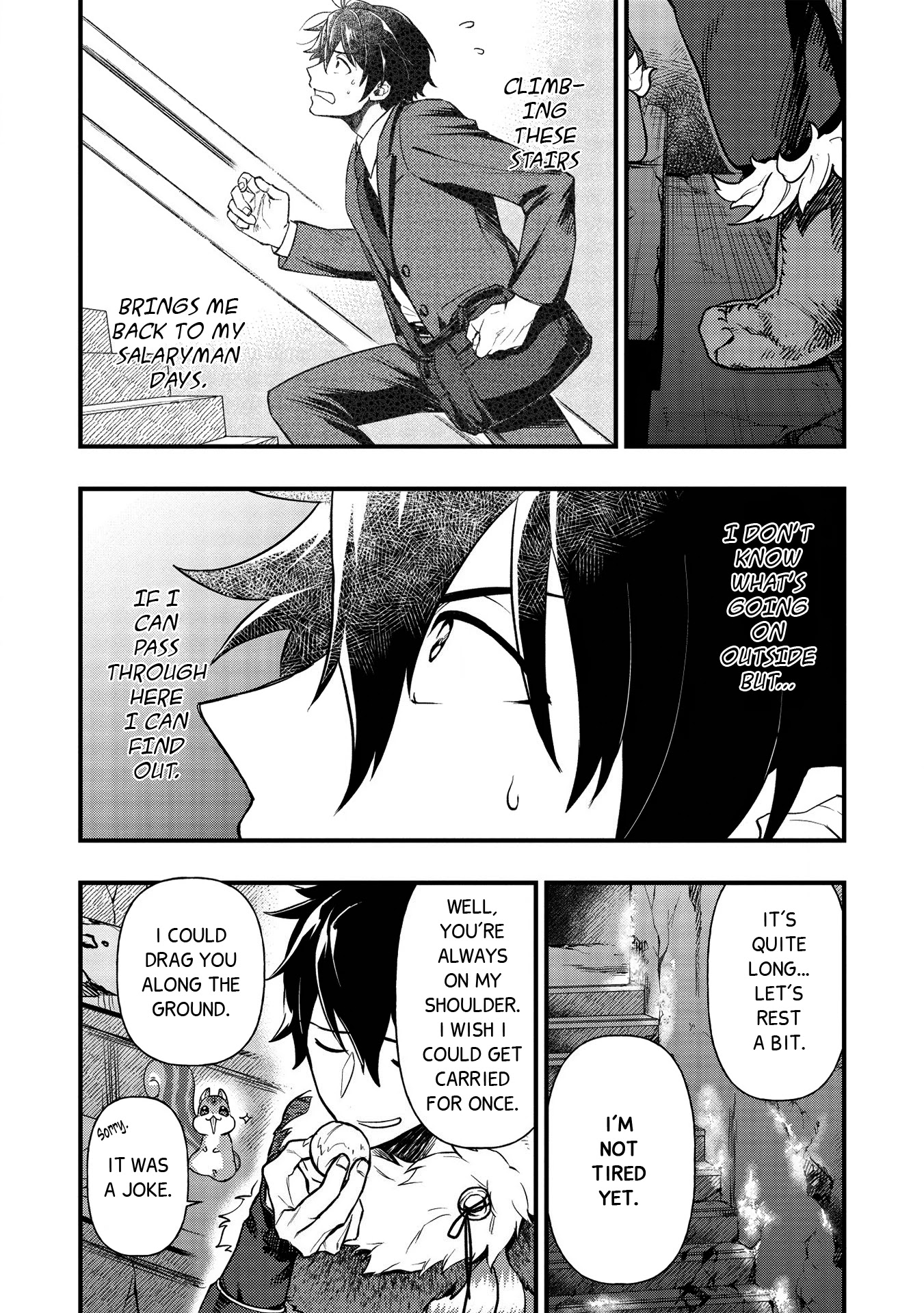 Meikyuu Metro - Mezametara Saikyoushoku Datta node Shima Risu o Tsurete Shinsekai o Aruku Chapter 9 page 6 - Chapter 9: Scene 9