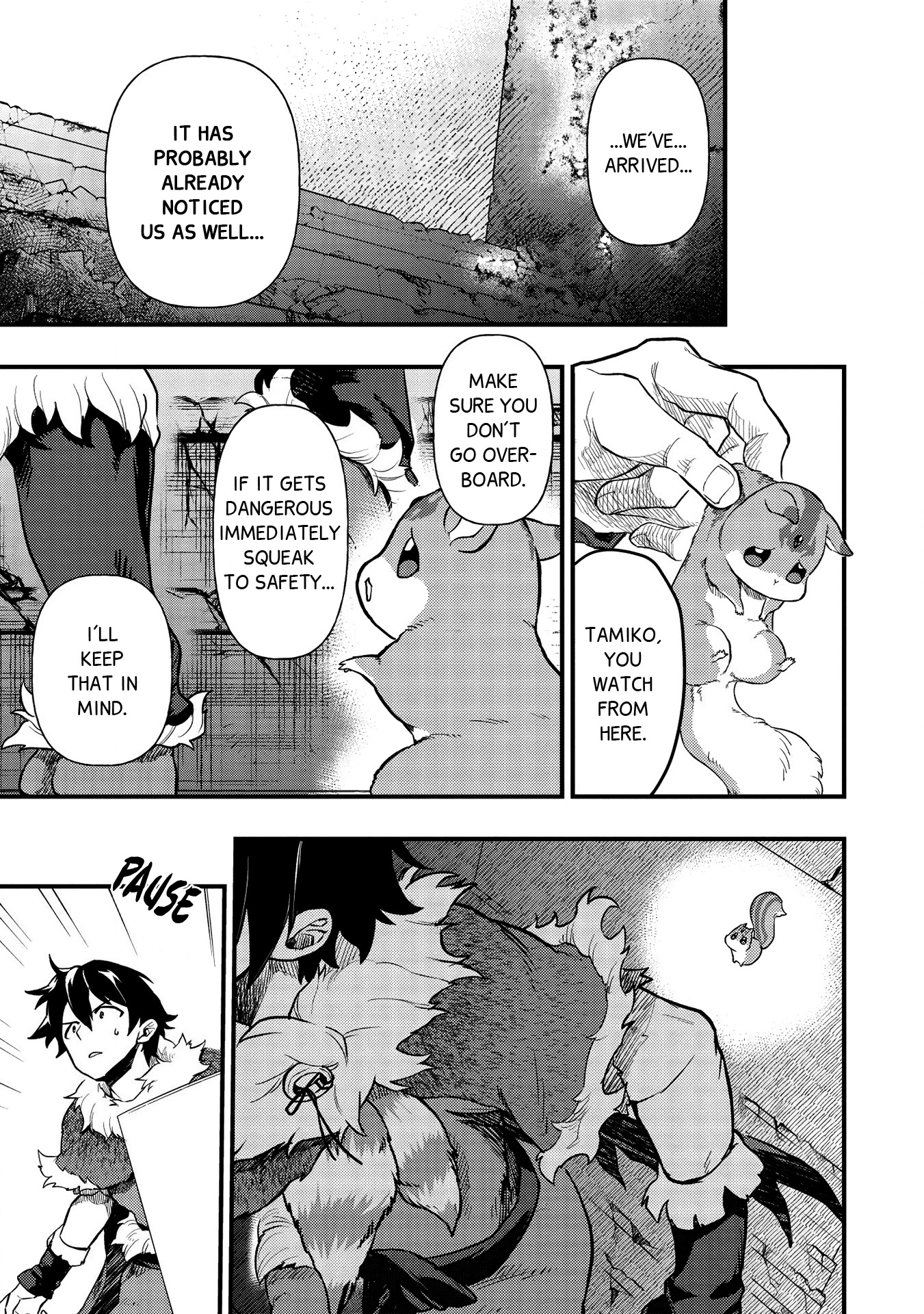 Meikyuu Metro - Mezametara Saikyoushoku Datta node Shima Risu o Tsurete Shinsekai o Aruku Chapter 9 page 7 - Chapter 9: Scene 9
