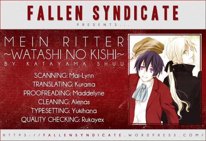 Mein Ritter - Watashi no Kishi Chapter 5 page 1 - Chapter 5