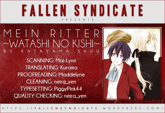 Mein Ritter - Watashi no Kishi Chapter 7 page 1 - Chapter 7