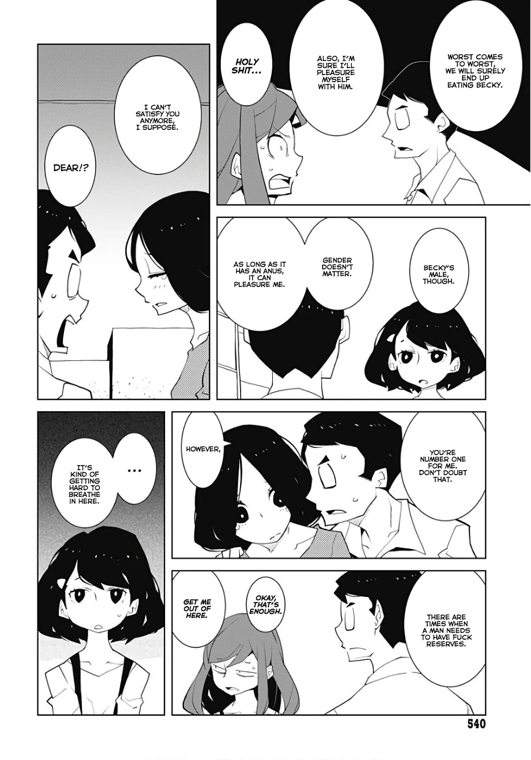Melancholia Chapter 19 page 4 - Chapter 19: Shelter