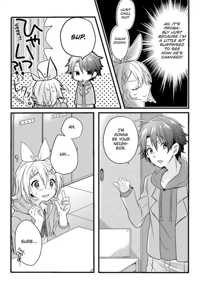 Melancholic Chapter 1 page 14 - Chapter 1: The Transfer Student Is My Childhood Friend
