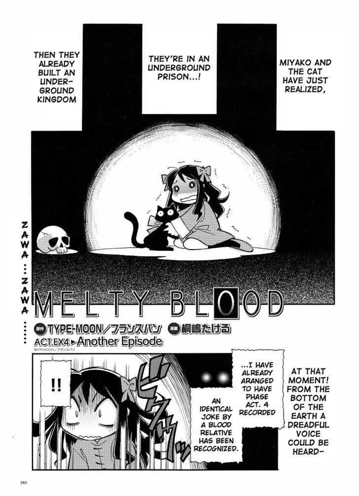 Melty Blood ACT:2 Chapter 12.5 page 1 - Chapter 12.5 : Extra 4: Another Episode