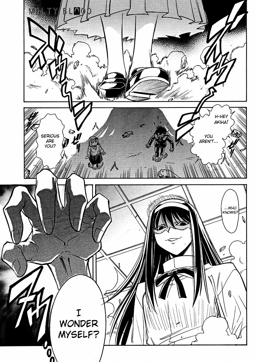Melty Blood ACT:2 Chapter 14.2 page 1 - Chapter 14 v2 : 2nd ACT.14 - That Fellow, G Sequel