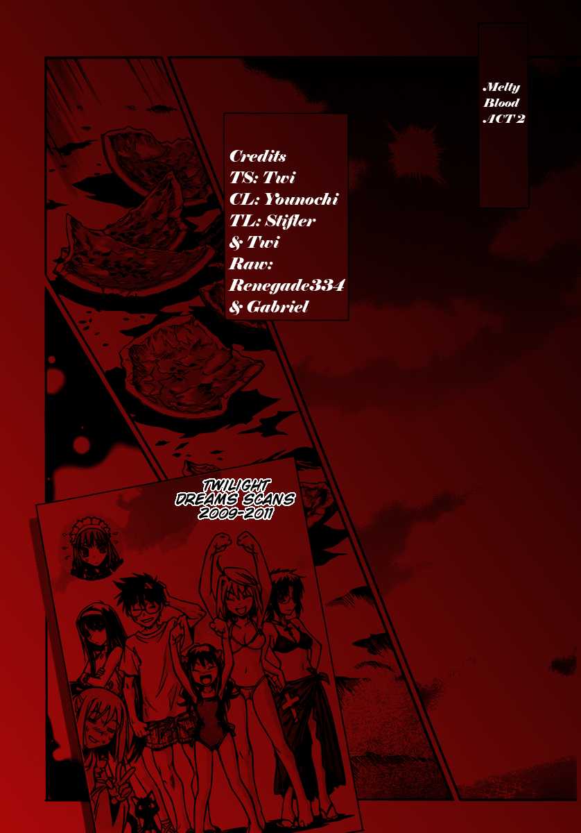 Melty Blood ACT:2 Chapter 17.2 page 31 - Chapter 17 v2 : 2nd ACT.17 - Day Dream [End]