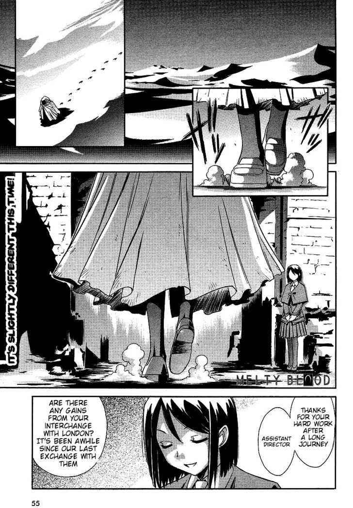 Melty Blood ACT:2 Chapter 7.7 page 1 - Chapter 7.7 : Extra Stage 2: Melty Blood