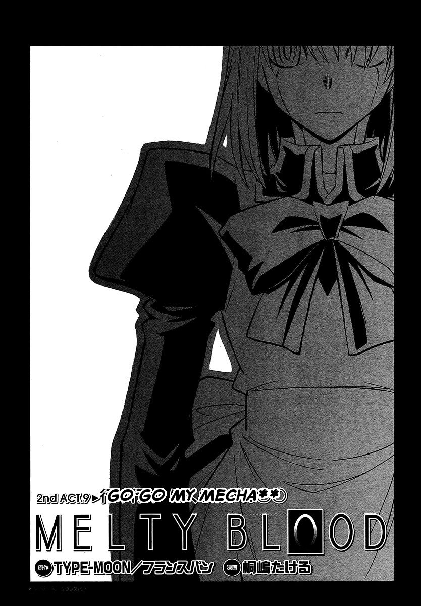 Melty Blood ACT:2 Chapter 9.2 page 3 - Chapter 9 v2 : 2nd ACT.9 - Go Go My Mecha**