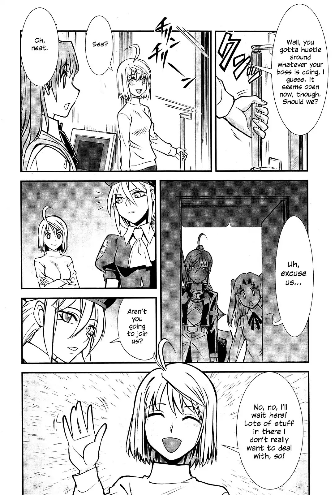 Melty Blood - Back Alley Alliance Nightmare Chapter 1 page 17 - Chapter 1