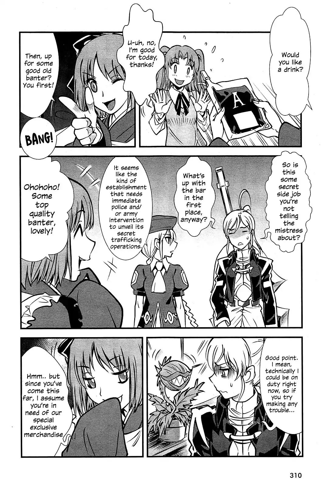 Melty Blood - Back Alley Alliance Nightmare Chapter 1 page 19 - Chapter 1