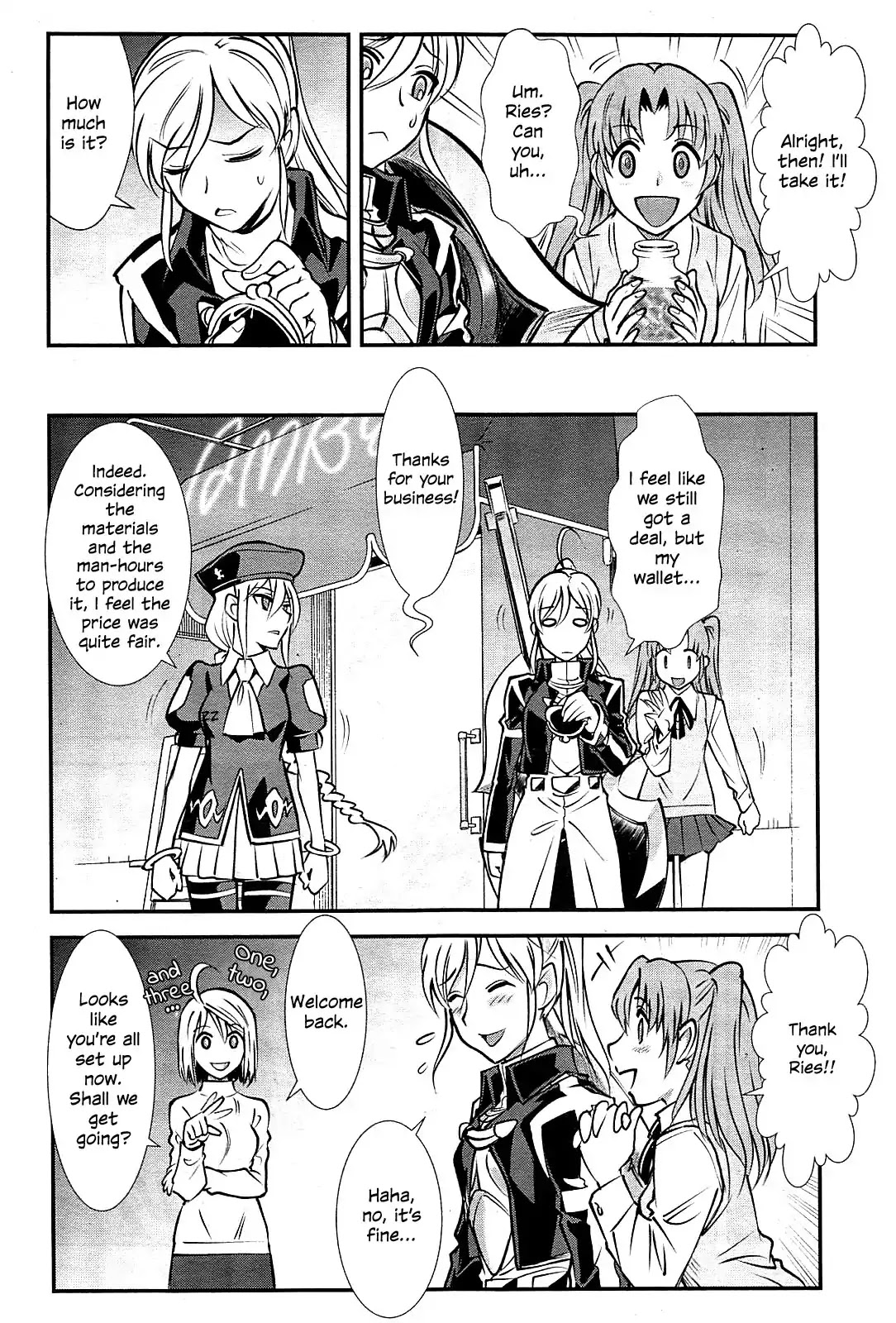 Melty Blood - Back Alley Alliance Nightmare Chapter 1 page 25 - Chapter 1