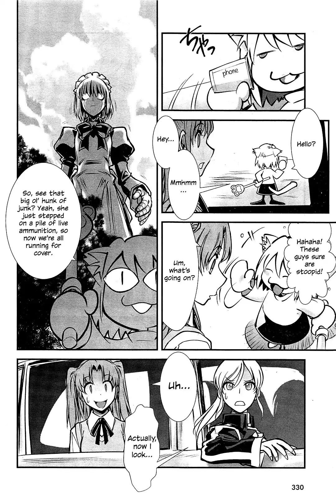 Melty Blood - Back Alley Alliance Nightmare Chapter 1 page 39 - Chapter 1