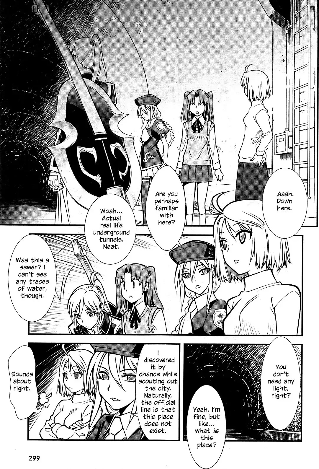 Melty Blood - Back Alley Alliance Nightmare Chapter 1 page 8 - Chapter 1