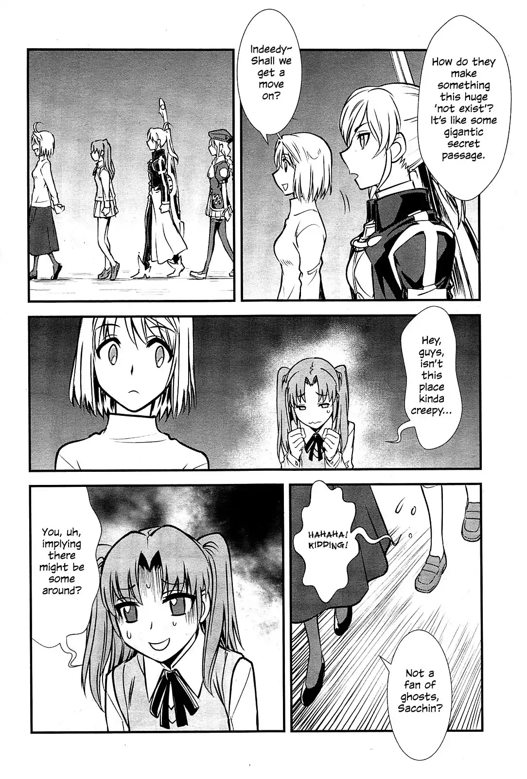 Melty Blood - Back Alley Alliance Nightmare Chapter 1 page 9 - Chapter 1