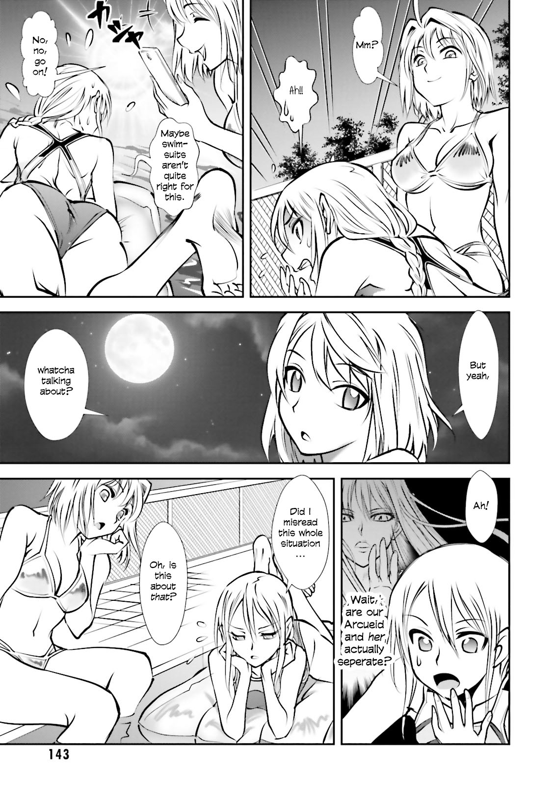 Melty Blood - Back Alley Alliance Nightmare Chapter 10 page 19 - Chapter 10
